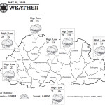 Bhutan Weather for May 25 2013